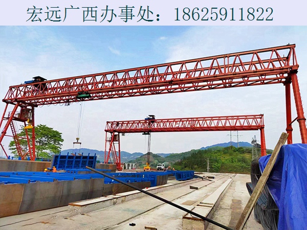 廣西河池800 噸雙梁龍門吊的操作要點(diǎn)