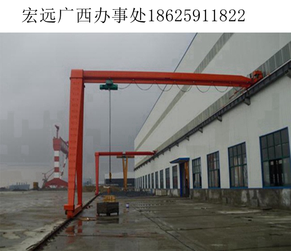 廣西玉林輪胎式龍門吊的技術解析